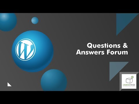 Create a Q&amp;A Discussion Forum | WordPress
